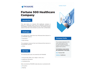 Fortune 500 Healthcare Company