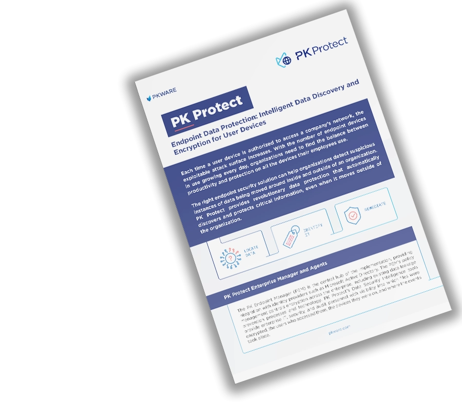 PK Protect: Endpoint Data Protection