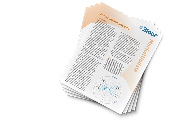 Bloor Report - Discovering Sensitive Data