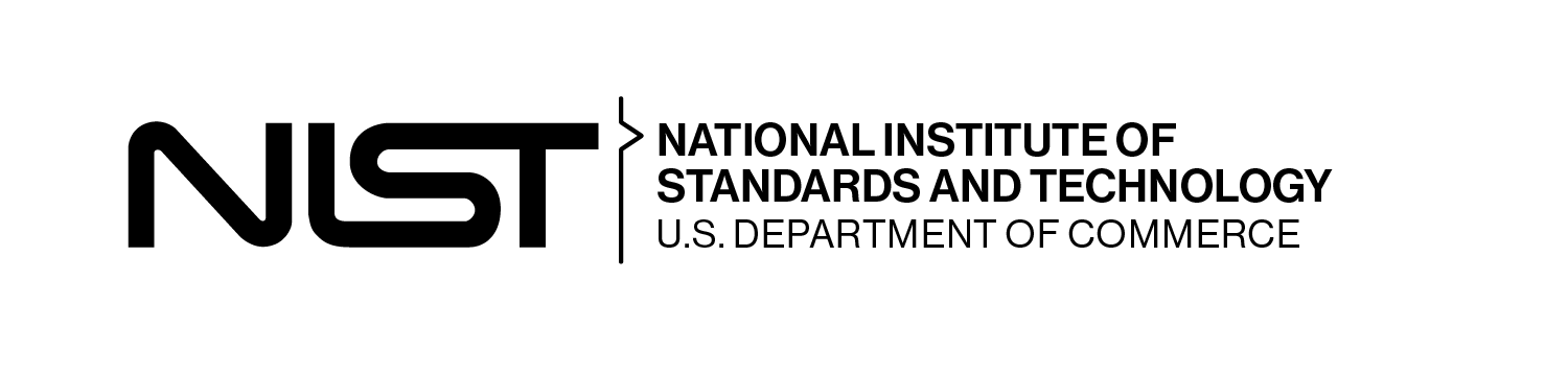 National Institute of Standards and Technology logo National Institute of Standards and Technology logo