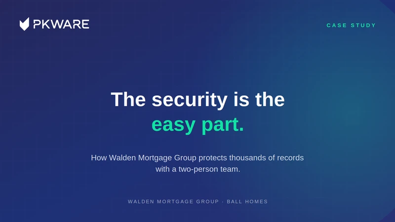 pkware walden case study